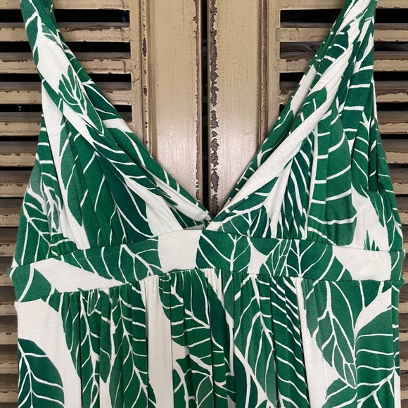 Jully Kang leaf print dress - Picture 2 of 7